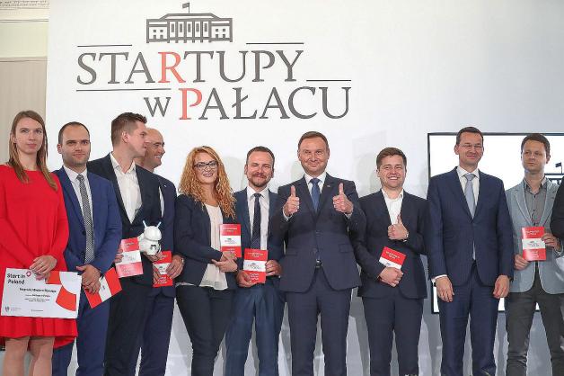Startupy w Pałacu Prezydenckim