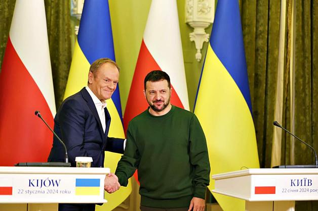 [VIDEO] Nie ma bezpiecznej Polski i Europy bez niepodległej Ukrainy-Premier Donald Tusk w Kijowie