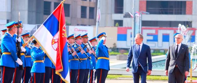 [VIDEO] Premier Donald Tusk: Bez Serbii Unia Europejska nie będzie kompletna